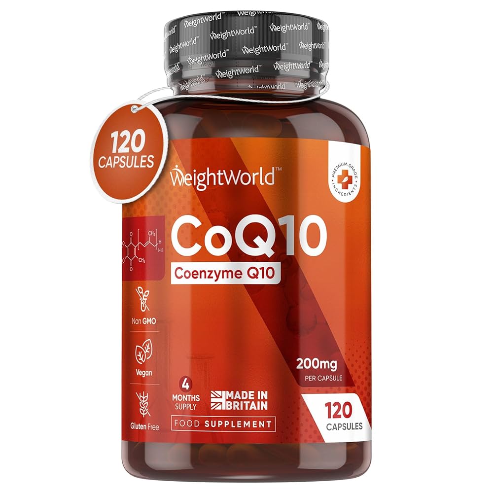 WeightWorld CoQ10 200mg Capsules