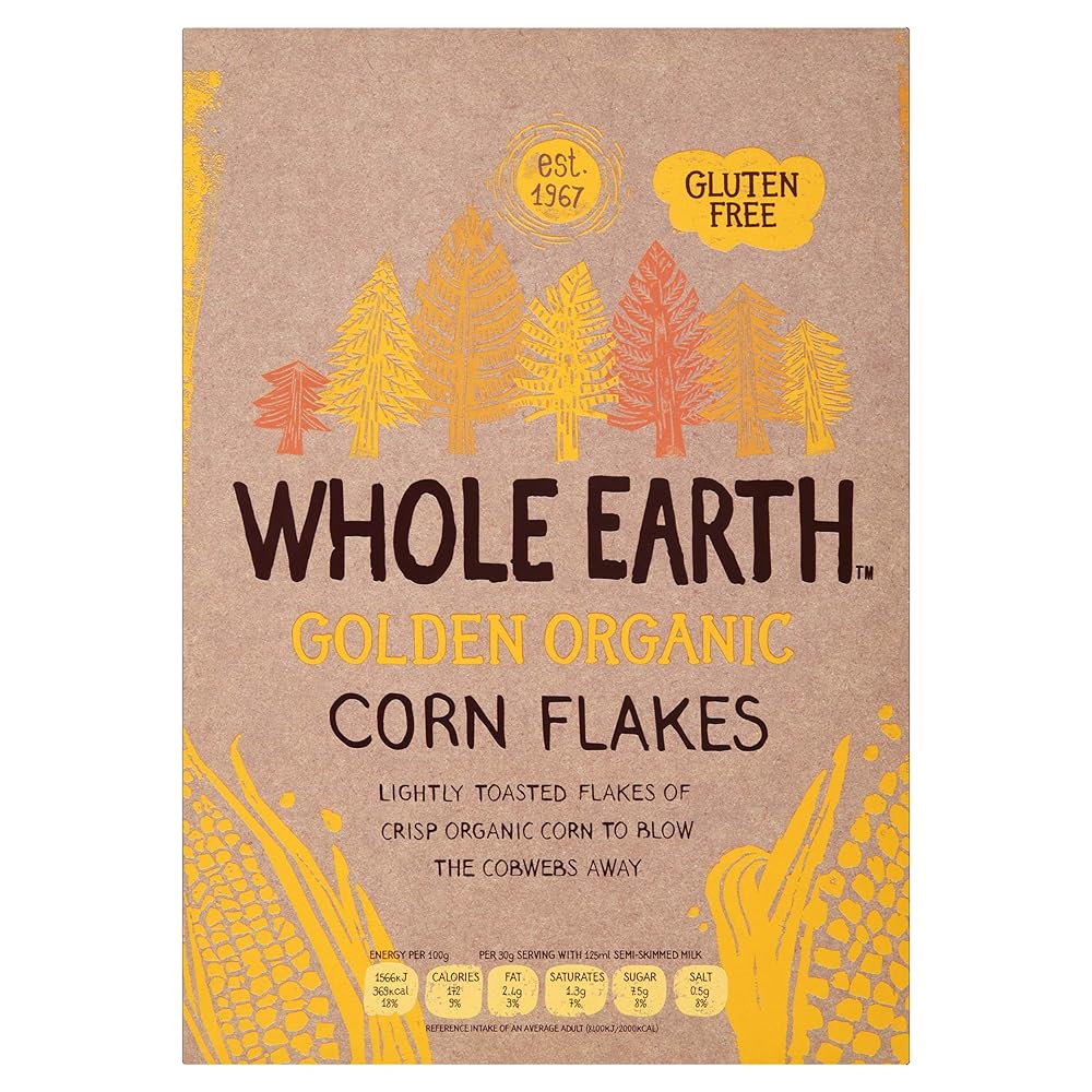 Whole Earth Organic Cornflakes, 375g
