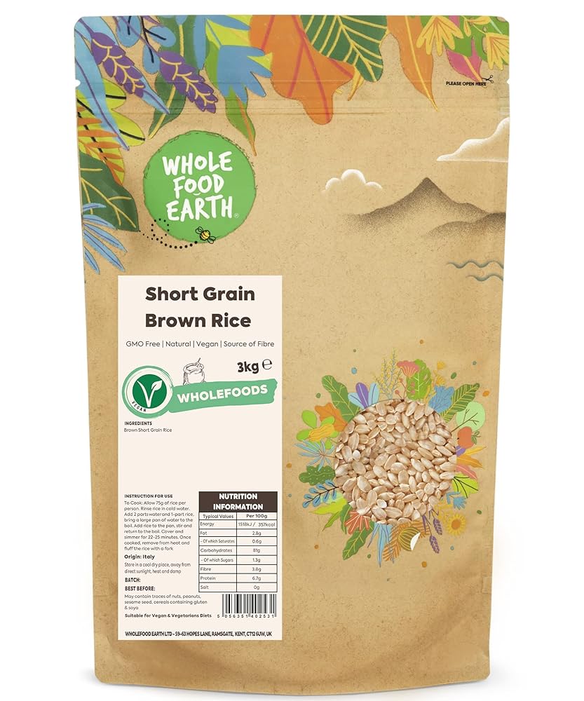 Wholefood Earth Brown Rice 3kg
