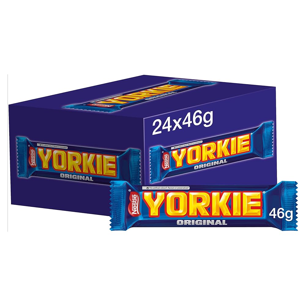 Yorkie Milk Chocolate Bars, 24 Pack
