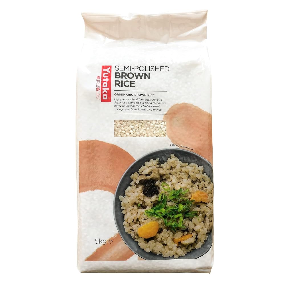 Yutaka Semi-Polished Brown Rice 5kg