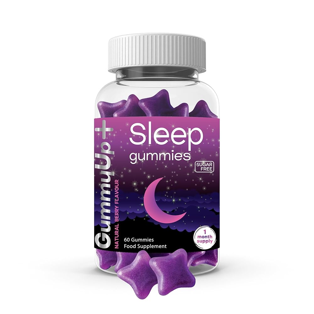 ZACANNA Sugar-Free Sleep Gummies –...
