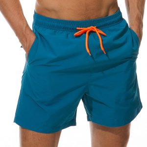 Biwisy Mens Swim Trunks Quick Dry Swim Shorts Mesh Lining Swimwear Bathing Suits with Pockets