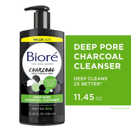 Bioré Deep Pore Charcoal Face Wash