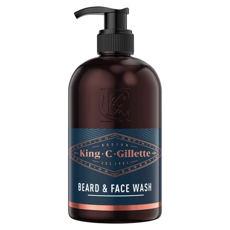 King C. Gillette Mens Face Wash