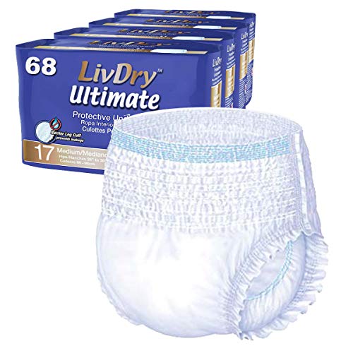 LivDry Ultimate Adult Incontinence Unde...