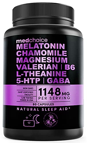 Somatomax alternative: MEDCHOICE 10-in-1 Melatonin Natural Sleep Aid 