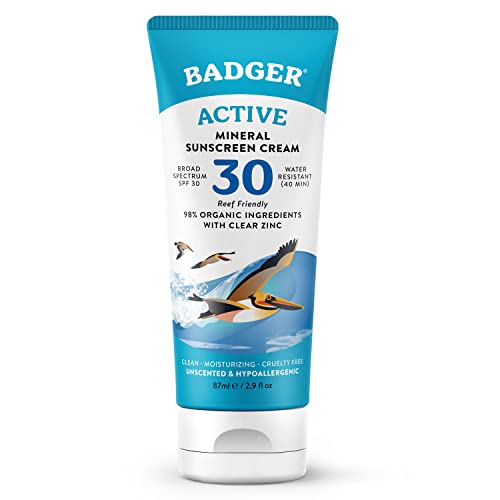 Badger SPF 30 Active Mineral Sunscreen ...