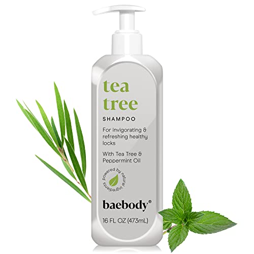 Baebody Tea Tree Oil Shampoo for Dandru...