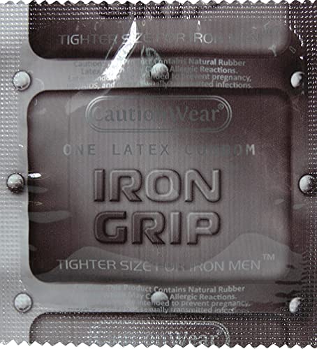 Caution Wear Iron Grip Snug Fitting Lub...