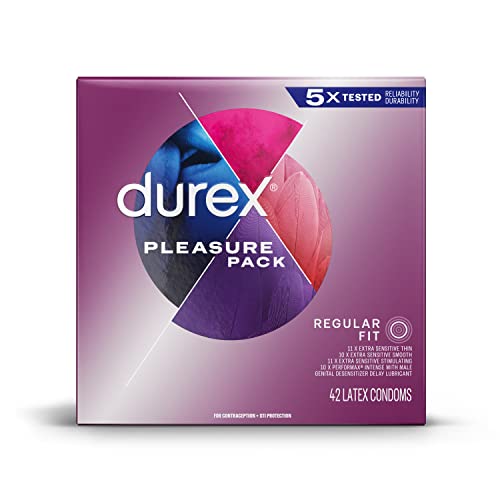 Durex Pleasure Pack Assorted Condoms
