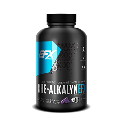 EFX Sports Kre-Alkalyn weightgain capsules
