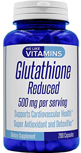 Glutathione Reduced – 200 Capsules