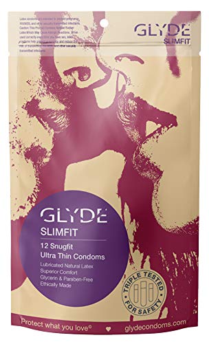 GLYDE Slimfit Premium Small Condom
