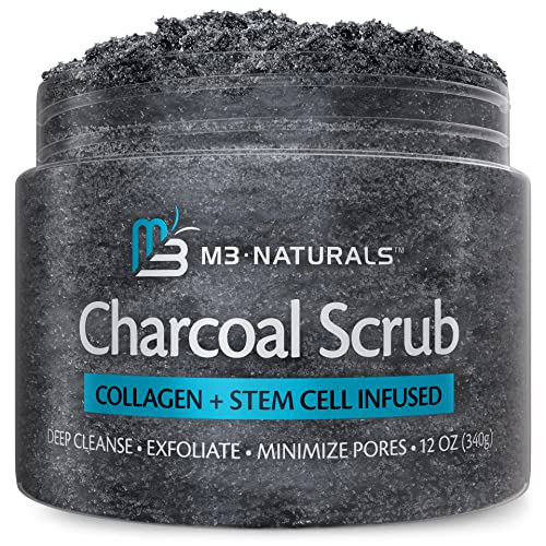 M3 Naturals Charcoal Exfoliating Body S...
