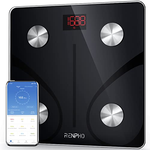 Slimpal Body Fat Measuring Tape and Smart Scale for Body Weight and Fat  with APP Digital Bathroom Scale, Body Measuring Tape for Weight Loss, Body
