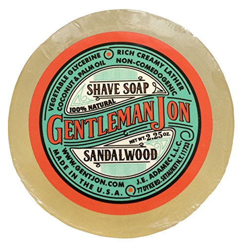 Gentleman Jon Sandalwood Shave Soap
