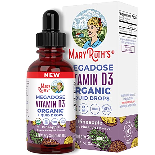 Megadose Vitamin D3 Organic liquid drops