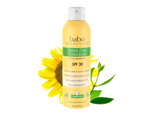 Babo Botanicals Sheer Zinc sunscreen