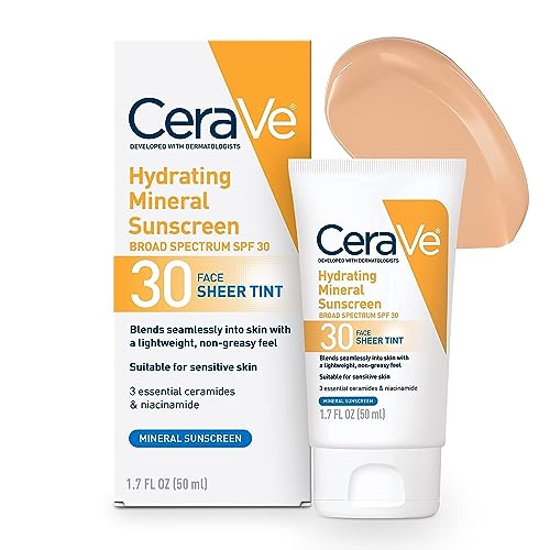 CeraVe hydrating mineral sunscreen