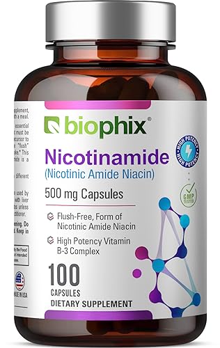 Biophix B-3 Nicotinamide 500 mg 100 Caps