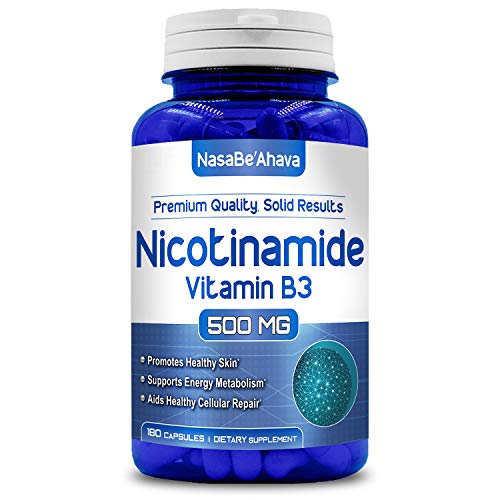 Vitamin B3 Nicotinamide 500mg Capsules