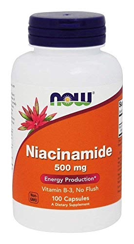 Now Foods Niacinamide (Vitamin B-3) 500 mg