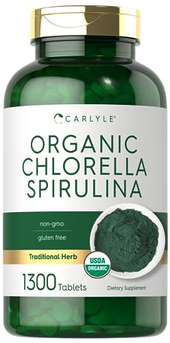 Carlyle Organic Chlorella Spirulina Tab...