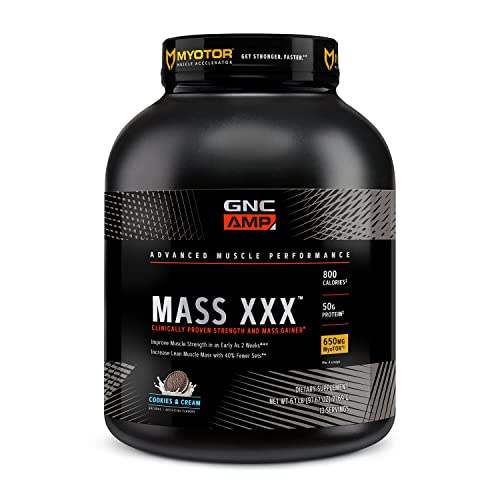 Gnc Mass Protein Powder With Bcaa and C...