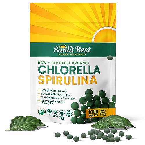 Sunlit Best Organic Burst Chlorella Spi...