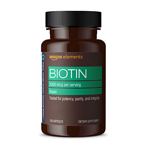 Amazon Elements Vegan Biotin For Hair, ...