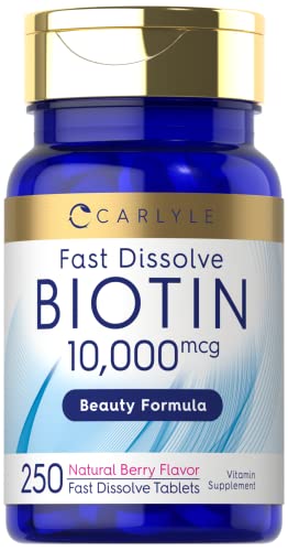 Carlyle Biotin Fast Dissolve Tablets Fo...