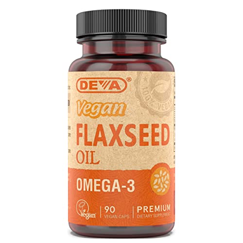 Deva Organic Vegan Vitamins Flax Seed Oil