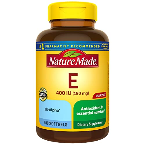 Nature Made Vitamin E 180 mg (400 IU) d...