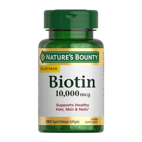 Nature’s Bounty Biotin 10,000 mcg...