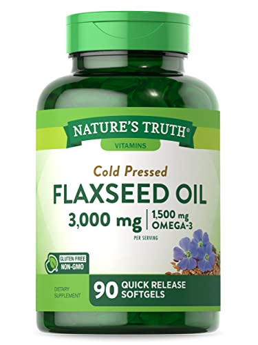 Horbäach Flaxseed Oil Softgel Capsules ...