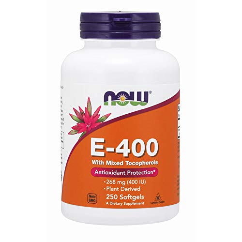 Now Supplements Vitamin E-400 IU Softgels
