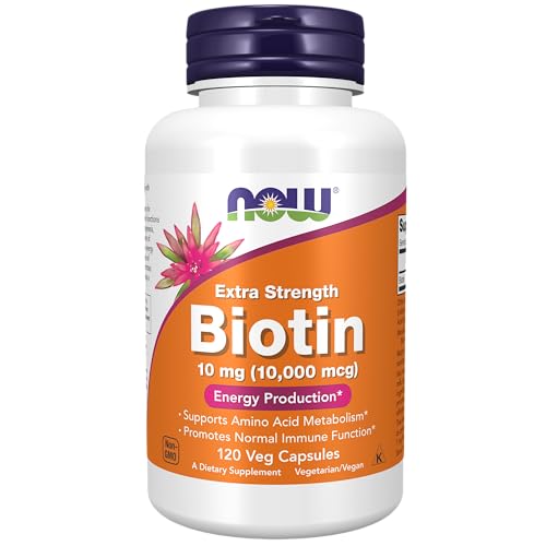 Now Supplements Biotin For Extra Streng...