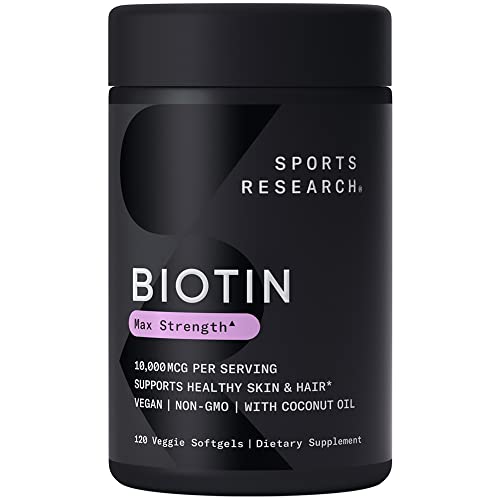 Sports Research Vegan Biotin 10,000mcg ...