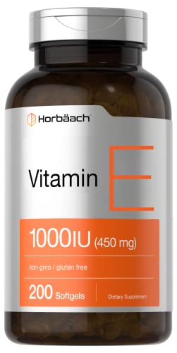 Horbäach Vitamin E Softgel Capsule 200 IU