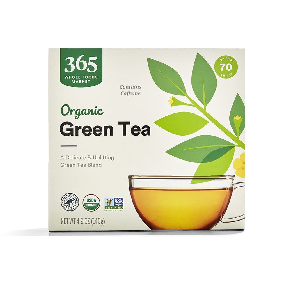 365 Green Organic Tea, 70 Count