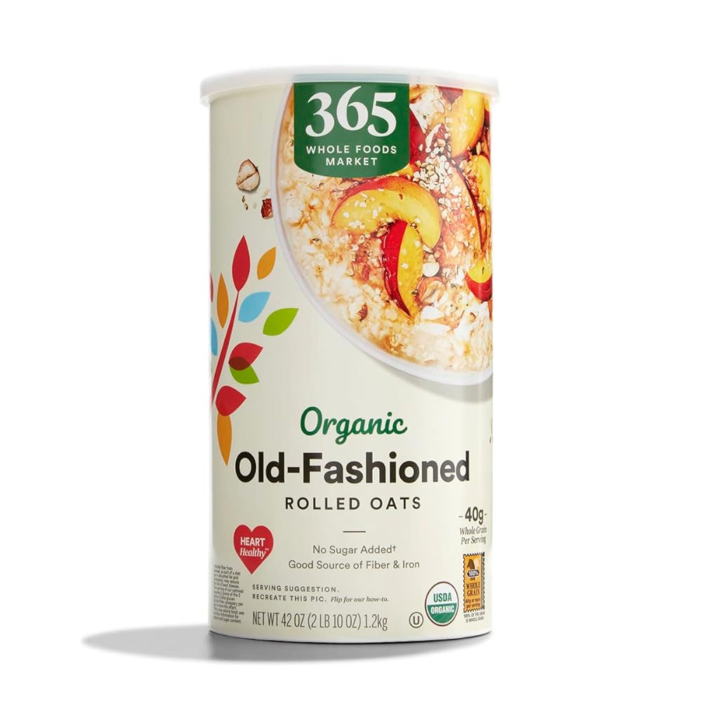 365 Organic Rolled Oats, 42 oz