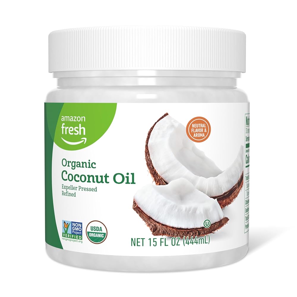 Amazon Fresh Organic Refined Coconut Oil