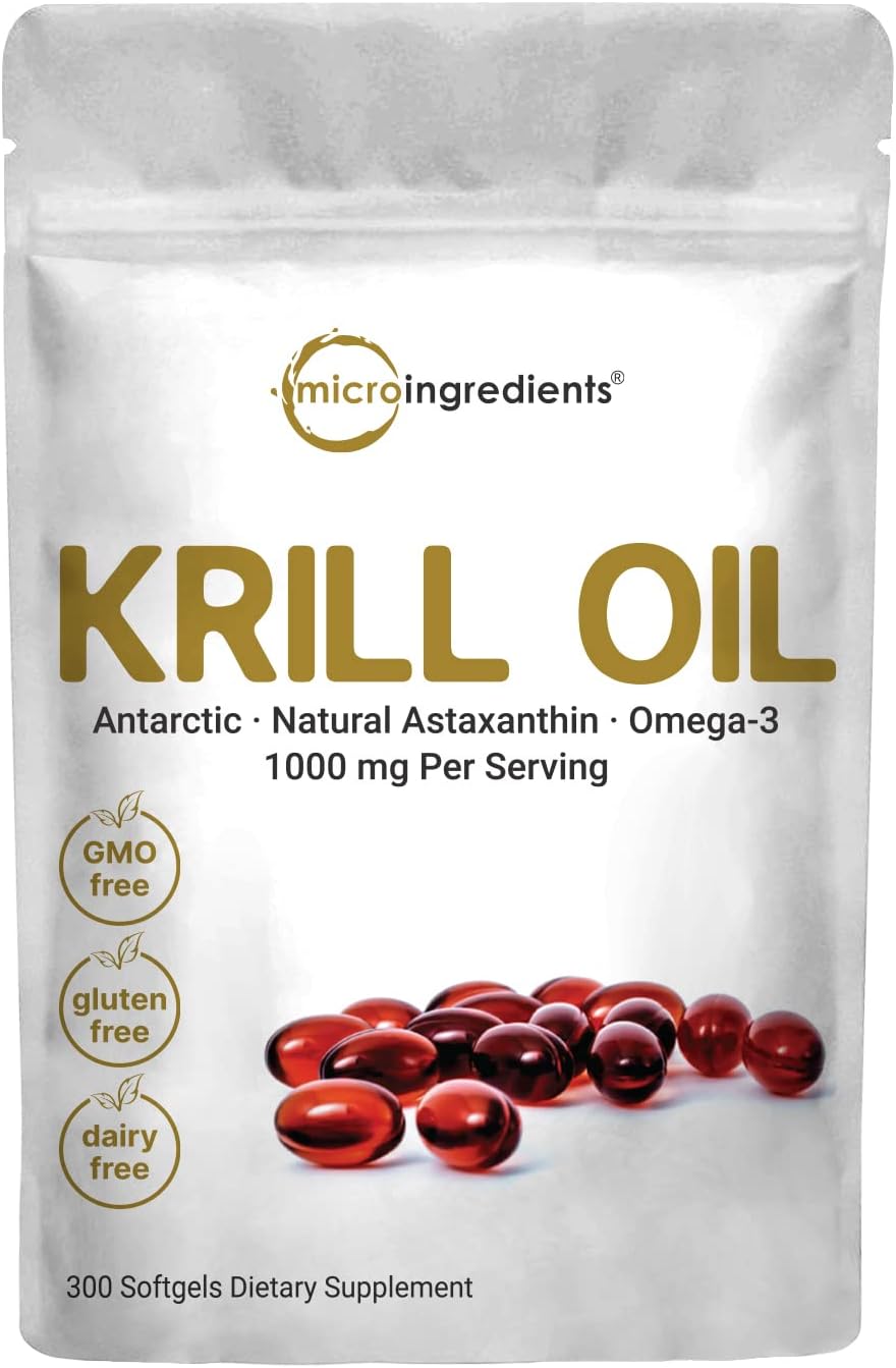 Antarctic Krill Oil Soft-Gels, Omega-3 ...
