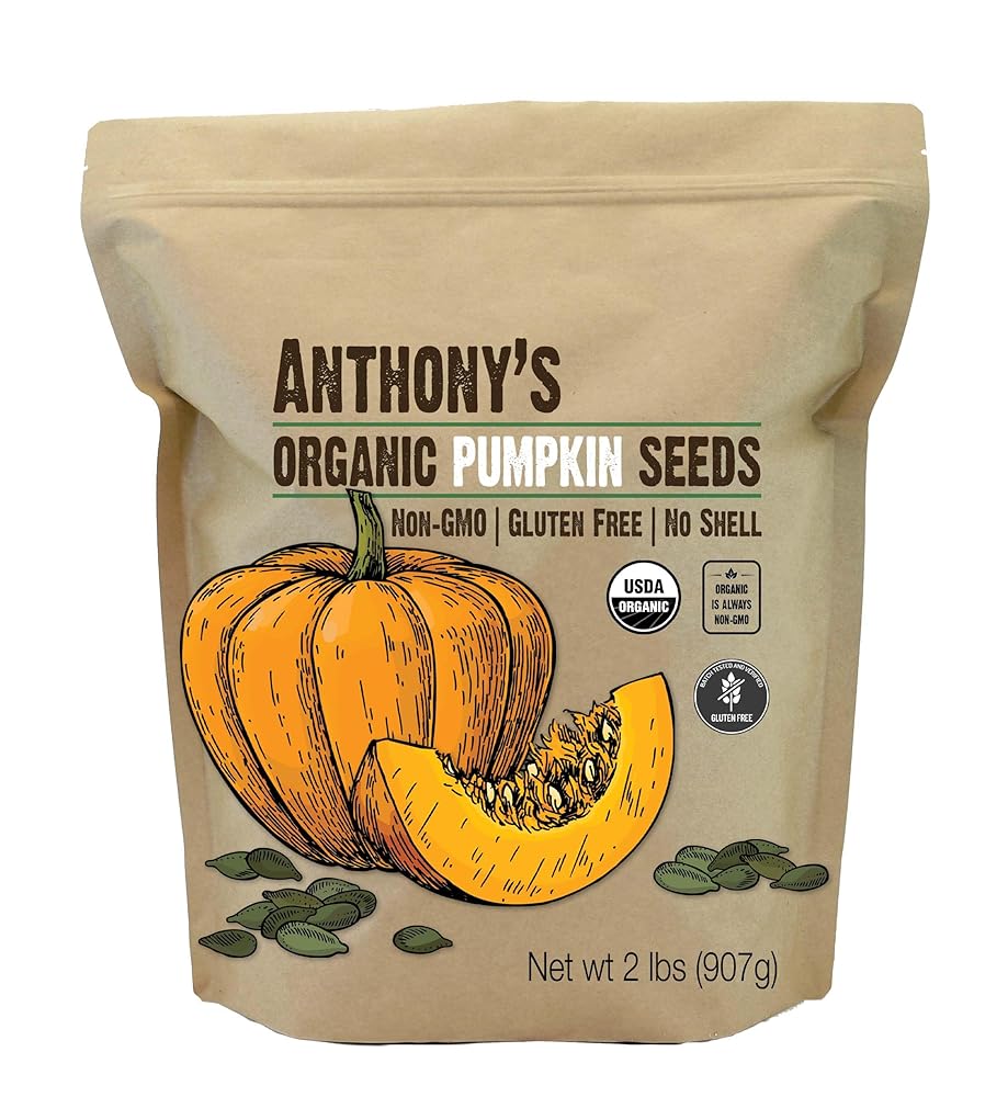 Anthony’s Organic Pumpkin Seeds, ...