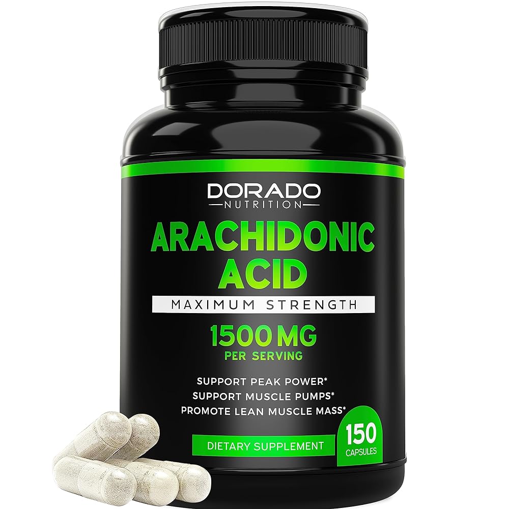 Arachidonic Acid 1500mg Capsules –...