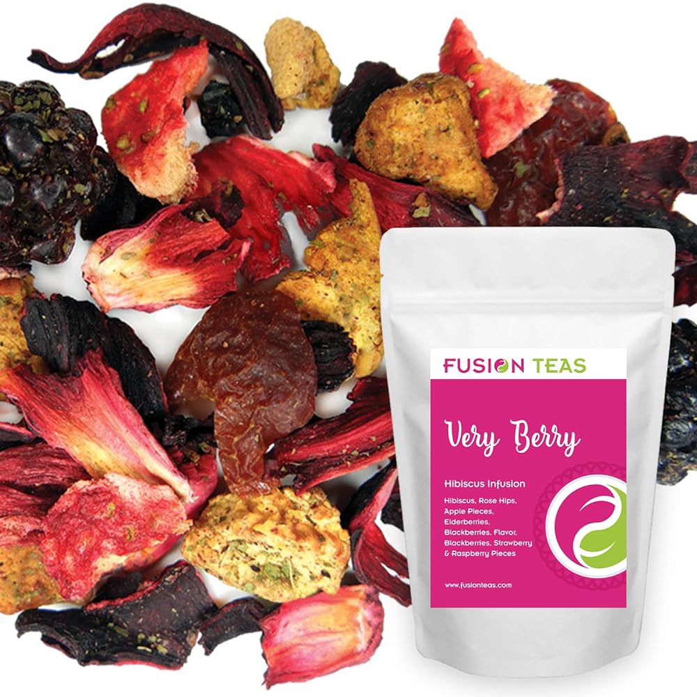 Berry Hibiscus Herbal Fruit Tea –...