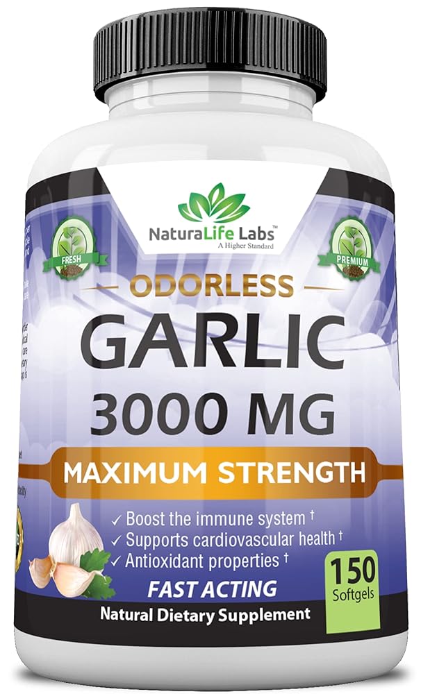 Brand Garlic Soft gels: Cholesterol �...