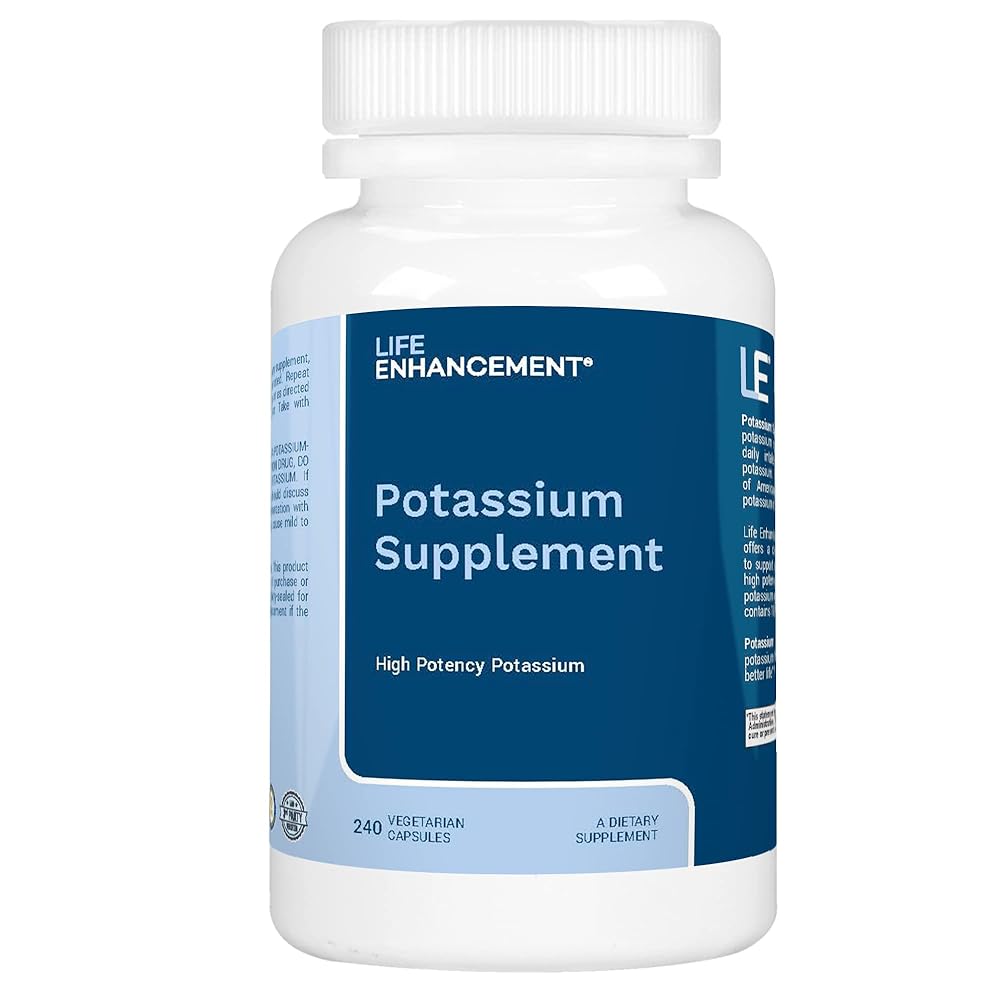 Brand Potassium Supplement, 1020 mg, 24...