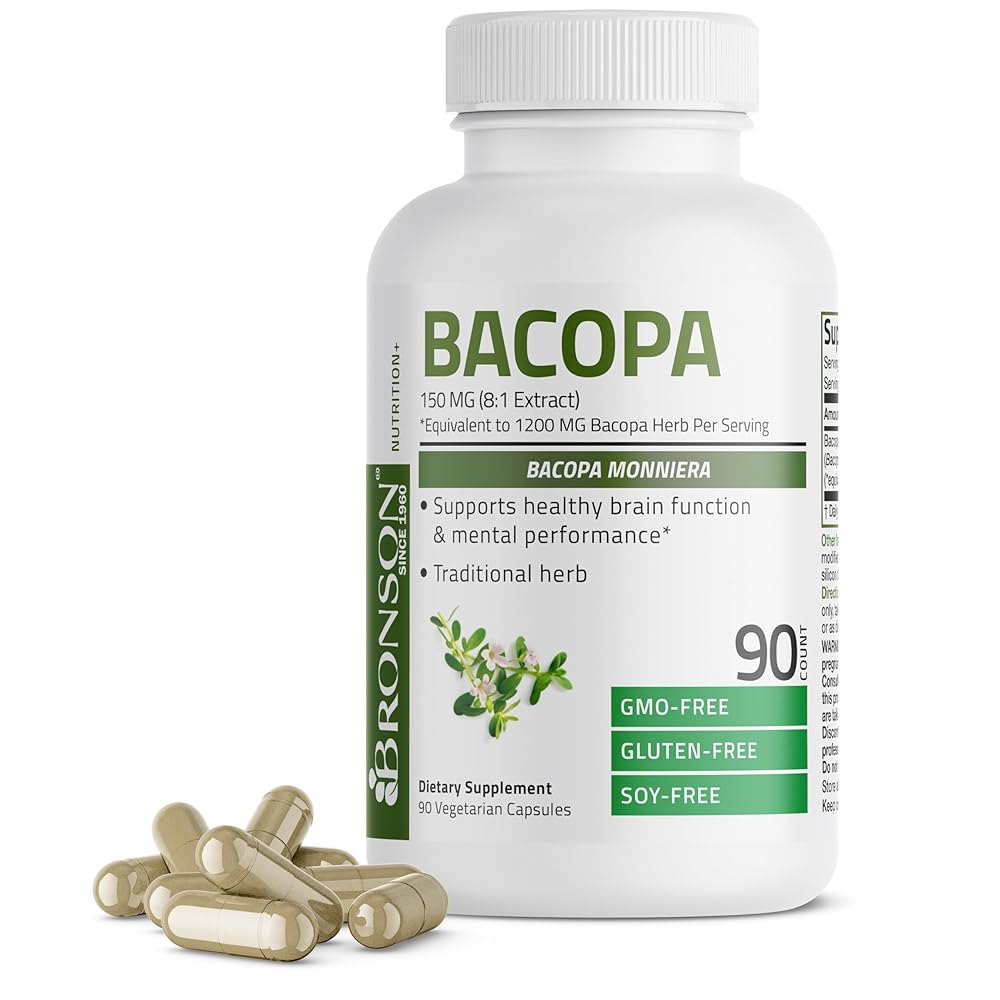 Bronson Bacopa Supports Healthy Brain F...